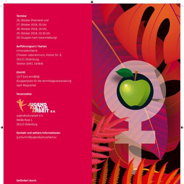 Das Feministische Paradies - Flyer Seite 1